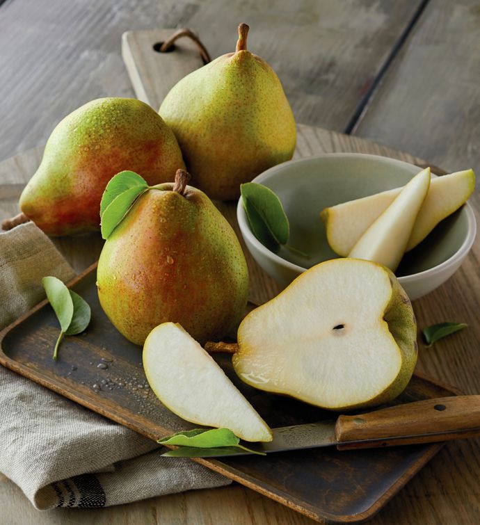Premium Pears and Plump-Sweet Cherries